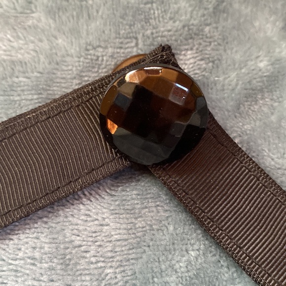 SwitchFlops Black Grosgrain ribbon size M (7-8) - Picture 2 of 2